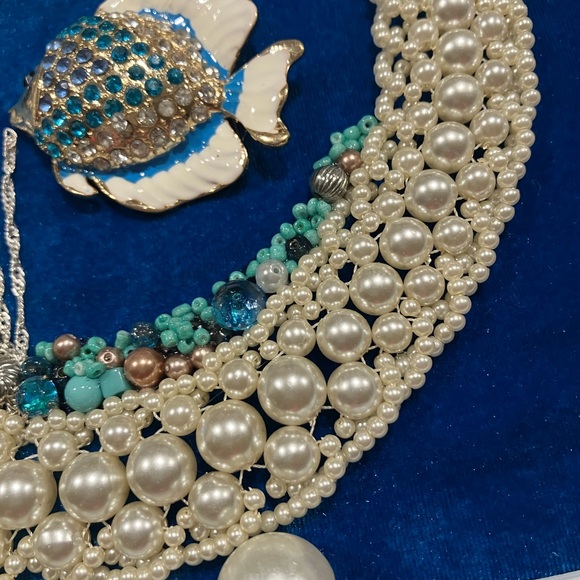 FRAMED JEWELRY ART COLLAGE. OOAK UNIQUE HANDMADE. GREAT GIFT IDEA 💝 - Picture 8 of 13